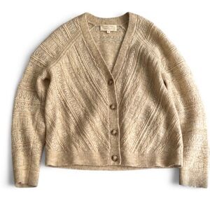 Sezane Cream Cardigan